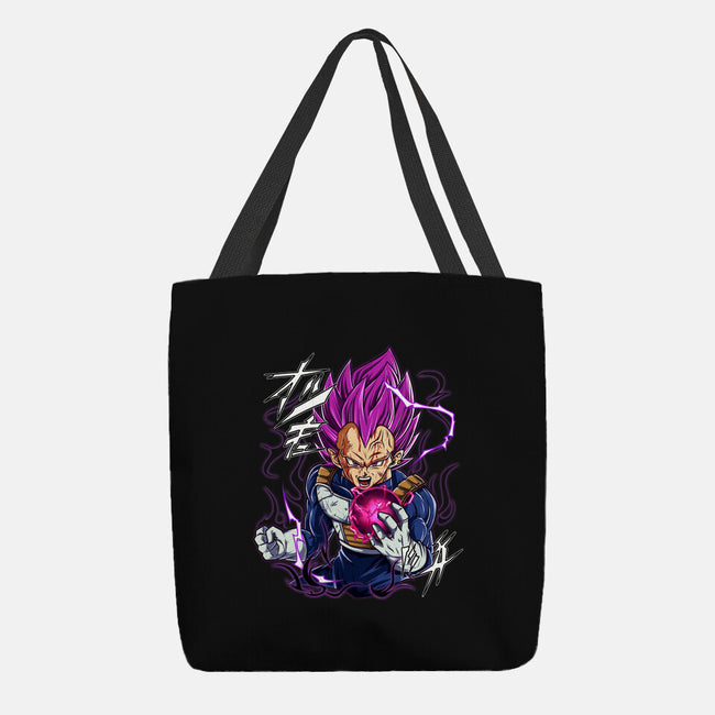 Vegeta The Prince-none basic tote bag-Duardoart