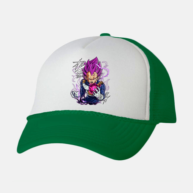 Vegeta The Prince-unisex trucker hat-Duardoart