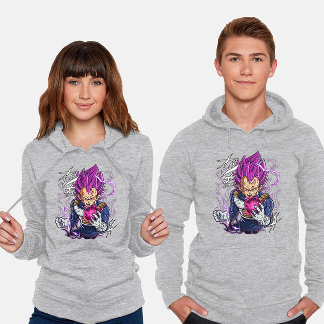 Vegeta The Prince-unisex pullover sweatshirt-Duardoart