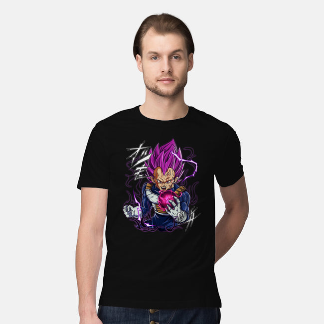 Vegeta The Prince-mens premium tee-Duardoart