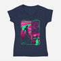 Fantasy Manga-womens v-neck tee-albertocubatas