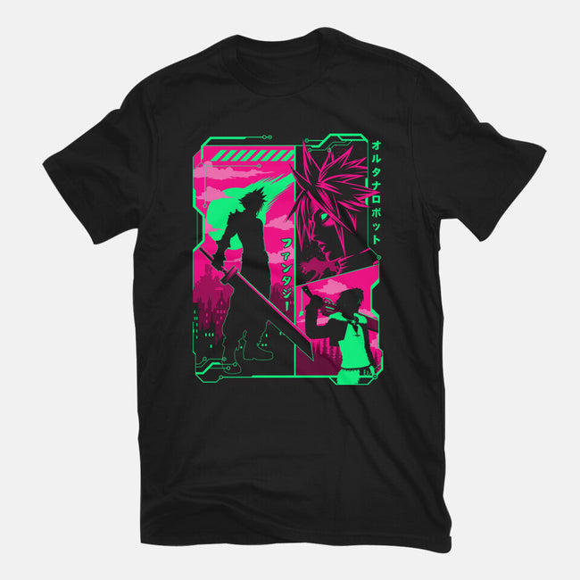 Fantasy Manga-womens basic tee-albertocubatas