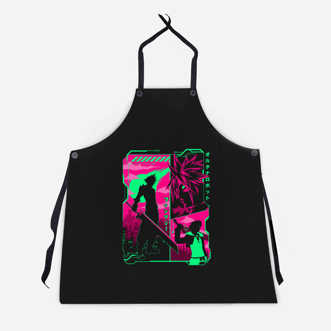 Fantasy Manga-unisex kitchen apron-albertocubatas