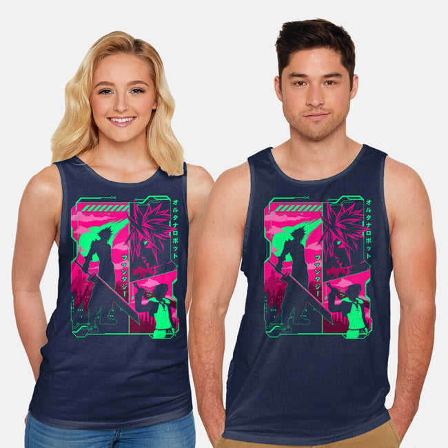 Fantasy Manga-unisex basic tank-albertocubatas