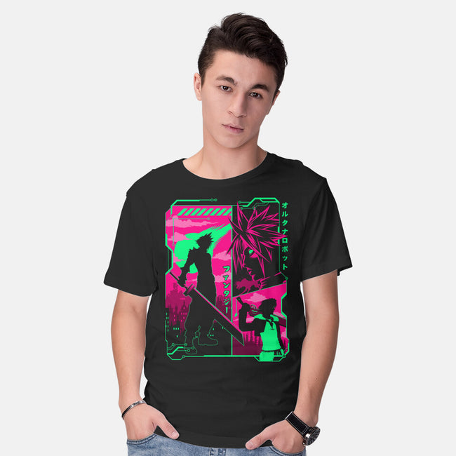 Fantasy Manga-mens basic tee-albertocubatas