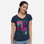 Fantasy Manga-womens v-neck tee-albertocubatas