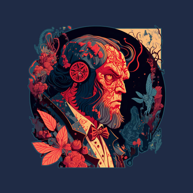 Hellboy Tux-none fleece blanket-Syiavri