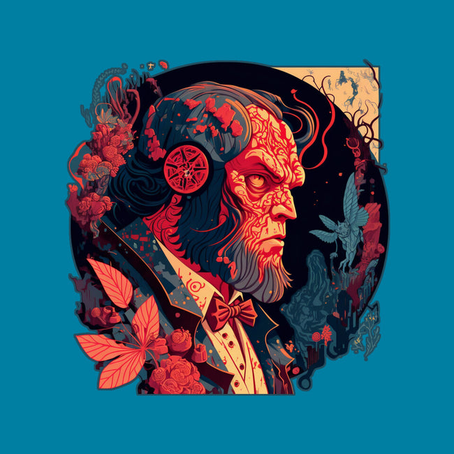 Hellboy Tux-womens fitted tee-Syiavri