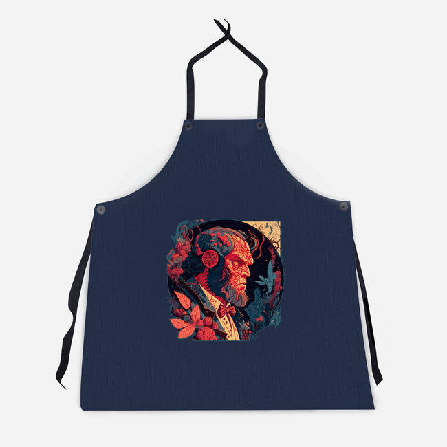 Hellboy Tux-unisex kitchen apron-Syiavri