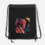 Hellboy Tux-none drawstring bag-Syiavri
