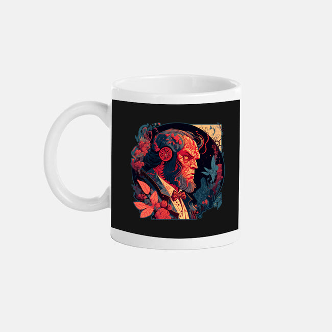 Hellboy Tux-none mug drinkware-Syiavri