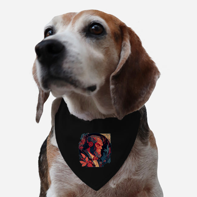 Hellboy Tux-dog adjustable pet collar-Syiavri