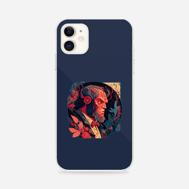 Hellboy Tux-iphone snap phone case-Syiavri