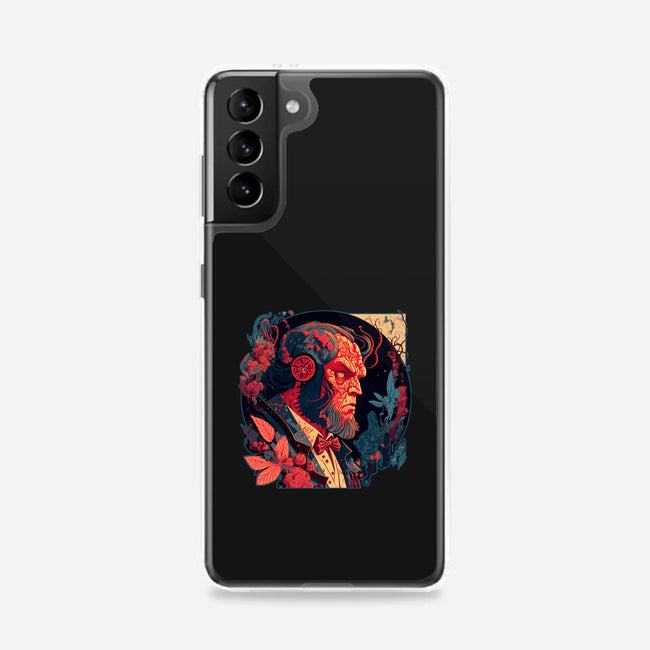 Hellboy Tux-samsung snap phone case-Syiavri