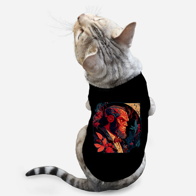 Hellboy Tux-cat basic pet tank-Syiavri