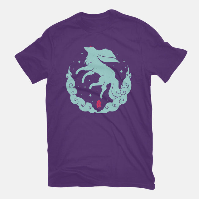 Ruby Magical Creature-womens fitted tee-Alundrart