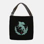 Ruby Magical Creature-none adjustable tote bag-Alundrart