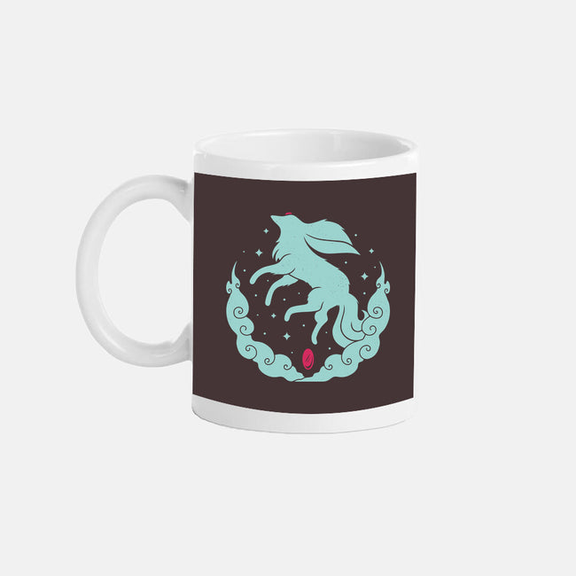 Ruby Magical Creature-none mug drinkware-Alundrart