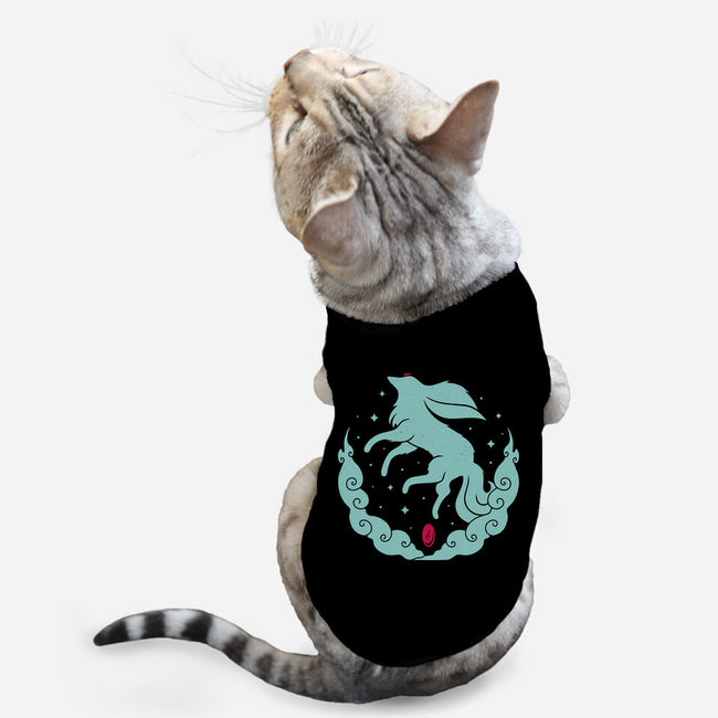 Ruby Magical Creature-cat basic pet tank-Alundrart