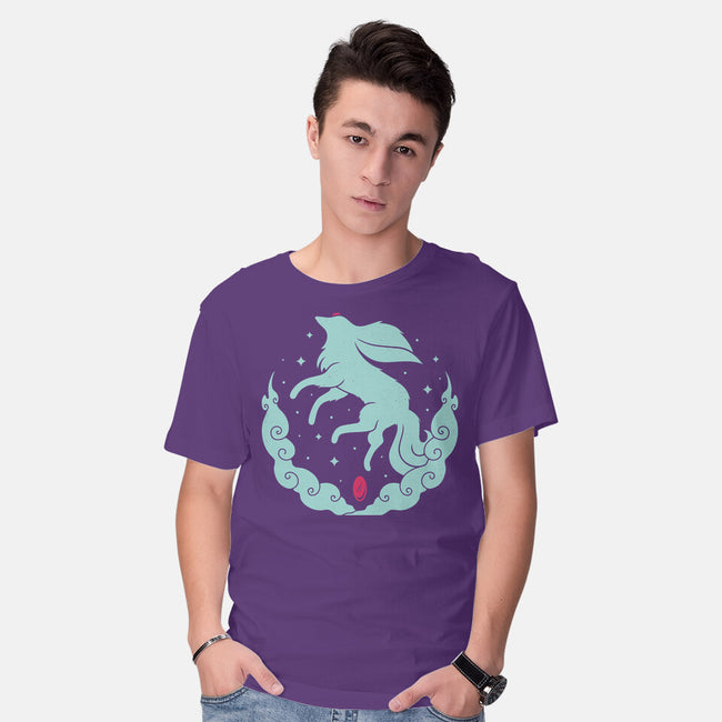 Ruby Magical Creature-mens basic tee-Alundrart