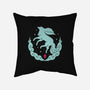 Ruby Magical Creature-none removable cover w insert throw pillow-Alundrart