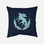 Ruby Magical Creature-none removable cover throw pillow-Alundrart
