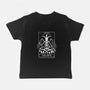 Devil Tarot Card-baby basic tee-eduely