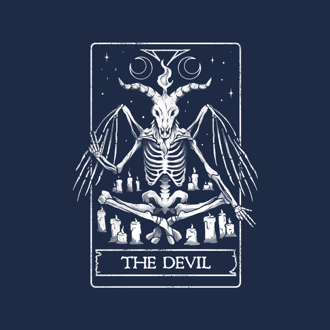 Devil Tarot Card-baby basic tee-eduely
