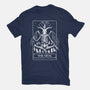 Devil Tarot Card-unisex basic tee-eduely