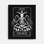 Devil Tarot Card-none stretched canvas-eduely