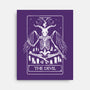 Devil Tarot Card-none stretched canvas-eduely
