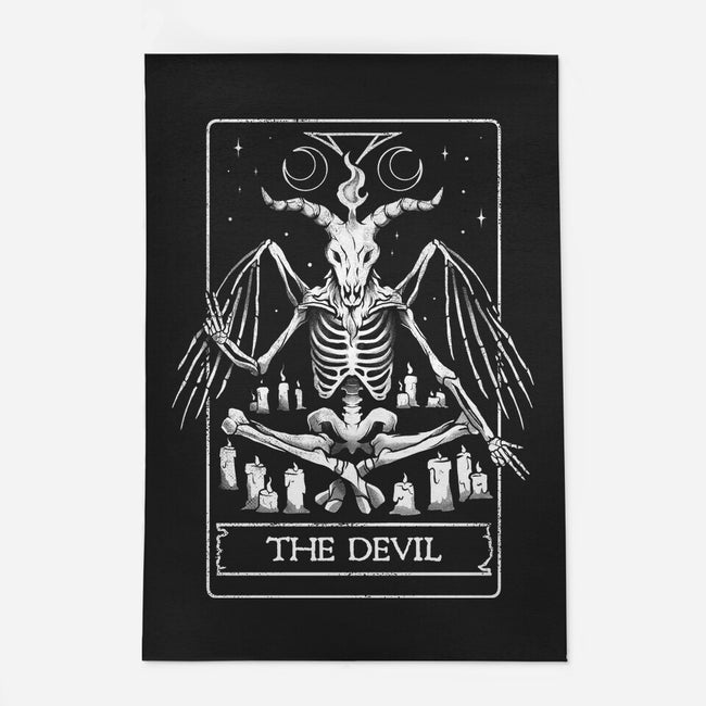 Devil Tarot Card-none indoor rug-eduely