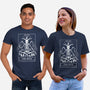 Devil Tarot Card-unisex basic tee-eduely