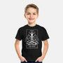 Devil Tarot Card-youth basic tee-eduely