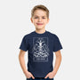 Devil Tarot Card-youth basic tee-eduely