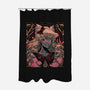The Black Lady-none polyester shower curtain-Syiavri