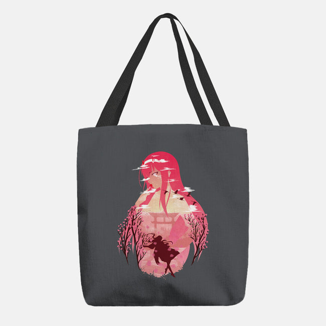 The Horned Clone-none basic tote bag-Jackson Lester