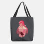 The Horned Clone-none basic tote bag-Jackson Lester