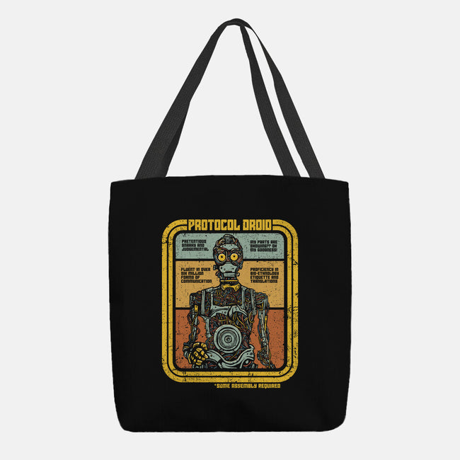 Some Assembly Required-none basic tote bag-kg07