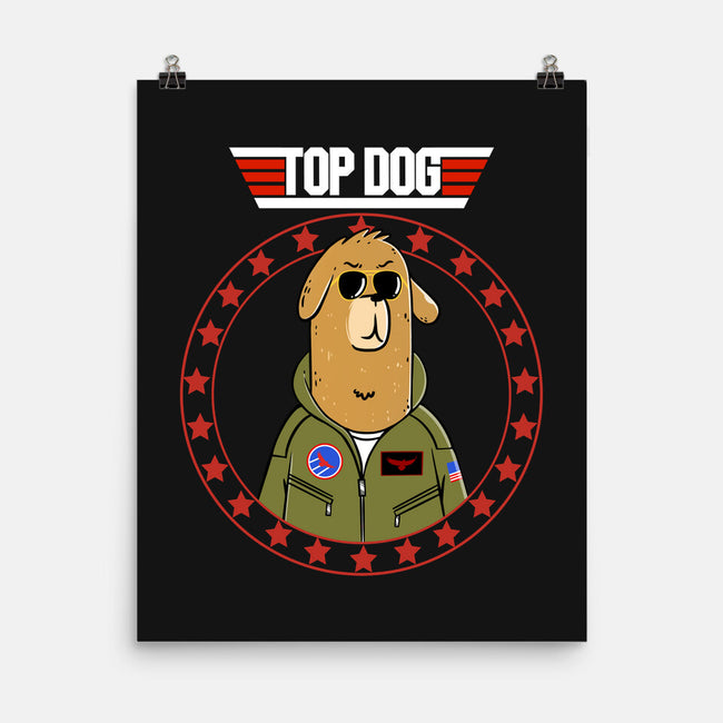 Top Dog-none matte poster-Tri haryadi