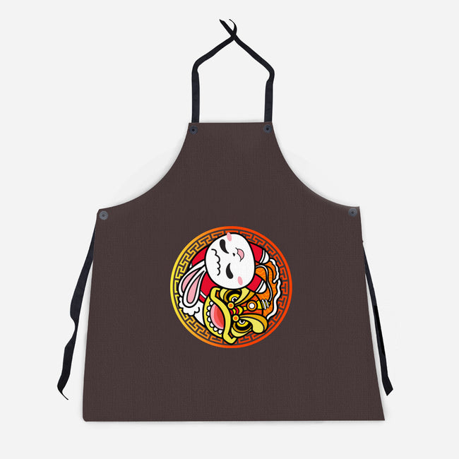 Yin Yang Rabbit-unisex kitchen apron-bloomgrace28