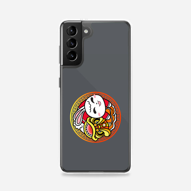 Yin Yang Rabbit-samsung snap phone case-bloomgrace28