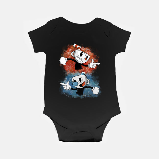 Brothers In Arms-baby basic onesie-nickzzarto