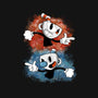 Brothers In Arms-womens v-neck tee-nickzzarto