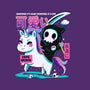 Cute Death-none removable cover w insert throw pillow-Conjura Geek