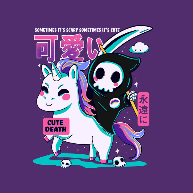 Cute Death-none stretched canvas-Conjura Geek