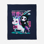 Cute Death-none fleece blanket-Conjura Geek