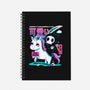 Cute Death-none dot grid notebook-Conjura Geek