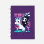 Cute Death-none dot grid notebook-Conjura Geek