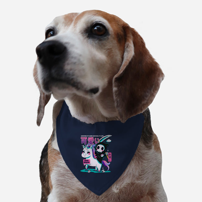 Cute Death-dog adjustable pet collar-Conjura Geek